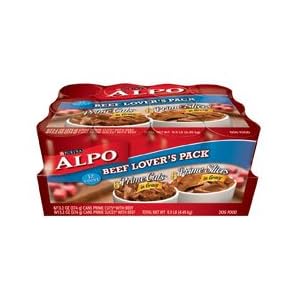 Alpo Prime Slices In Gravy Beef Lovers Variety Pack Canned Dog Food
