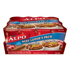 Alpo Prime Slices In Gravy Beef Lovers Variety Pack Canned Dog Food