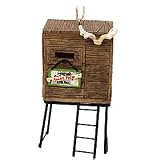 Deer Stand Hunting Christmas Ornament
