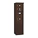 Salsbury Industries 3912S-02ZFU Free Horizontal Stand Alone Mailbox Bronze