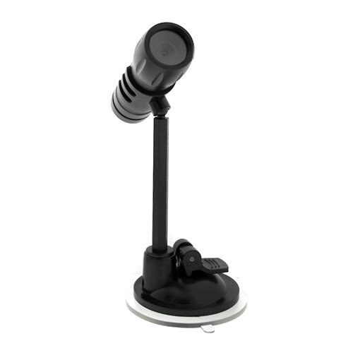 GTMax 1.3MP Digital Still /Video Camera/Video Recorder/Webcam for Car/Truck/Bike/Motorcycle/PC with Installation Kits - Black