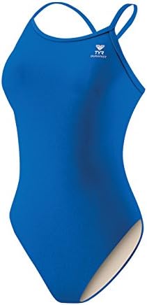 TYR Sport Women's Solid Durafast Diamondback Swim Suit