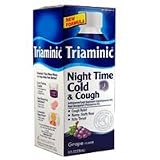 Triaminic Night Time Cough & Cold Relief Liquid, Grape Flavor, 8 Oz
