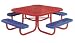 Preschool Octagon Portable Diamond Picnic Table 46 Inch