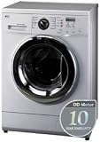 LG washing machine, 1200prm, 8kg load, direct drive, AAA+ rated, white,