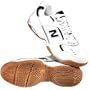 Mens New Balance 653, Color:White/Black, 9.5 D