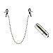 California Exotics / Swedish Erotica Silver Beaded Nipple Clamps Body Adornments Adult Sex Toy Kit