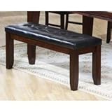 Dark Brown Bench by Coaster Furniture