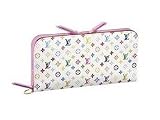 LOUIS VUITTON M93751 ルイヴィトン財布 ポルトフォイユ・アンソリット カラー:ホワイトxフィグ