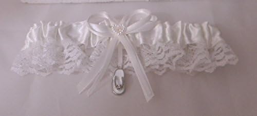Wedding Ceremony Reception Beach Life Flip Flop Rhinestone Garter