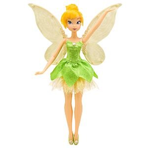 Disney Fluttering Tinker Bell Doll -- 11''