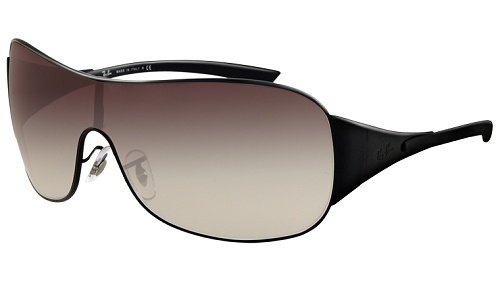 Ray Ban Rb3321 Black / Grey Gradient Metallgestell Sonnenbrillen