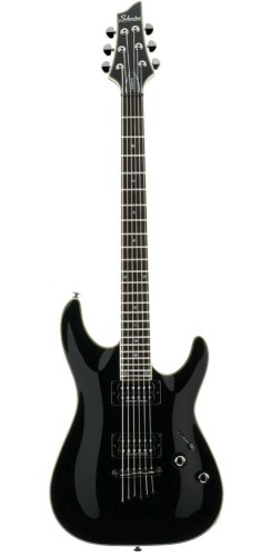 Schecter Blackjack C-1 EX Electric Guitar (Gloss Black)