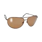 Aviator Copper Sunglasses With Amber Lens With 400 UV Protection