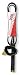 DaKine Kainui Pro Comp Surfboard Leash - Rasta