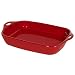 CorningWare Creations 4-Quart Open Roaster, Ruby