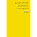 Die diff�rance: Ausgew�hlte Texte