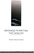 Advances in Written Text Analysis