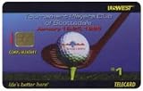 Collectible Phone Card: $1. Comp. Phoenix Open Golf Tournament (Jan 1998) Arizona