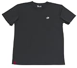 Phiten X30 Short Sleeve Shirt, Color: Black, Size: Large