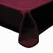 Solaron King Solid Burgundy Korean Mink Blanket
