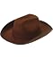 Brown Country Cowboy Cowgirl Cow Boy Felt Costume Hat