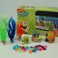 Aquarium-Dekorations-Set SPONGEBOB