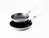 Farberware Accents 7-Inch and 9-Inch Open Skillet Twin Pack, Silver