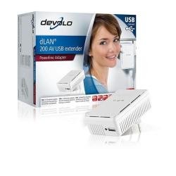 Devolo dLAN 200 AV USB extender wei&szlig; (Netzwerk aus der Steckdose) Preisvergleich