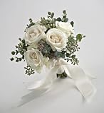 Flowers - Nosegay with Roses for Prom - Peach