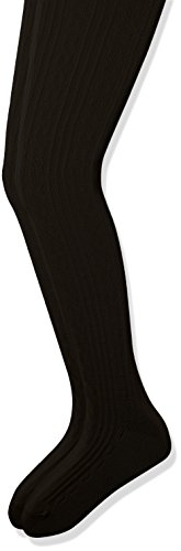 The Children's Place Toddler Girls' Tights (Pack of 2), Black, 4-5