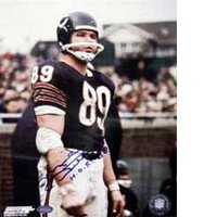 NFL Bears Mike Ditka # 89. Autographed Plaque