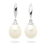 VALERO PEARLS Ohrstecker mit Zuchtperlen in weiß 925/-; 356010