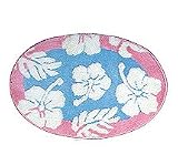 ALOHA RUG/MAT - SKIM BOARD 24X36 PINK BLUE HAWAII