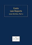 Costs Law Reports 2010/2 (Cost Law Reports)