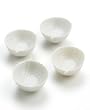 Martha Stewart Collection Leaf Salt Cellar, Set of 4