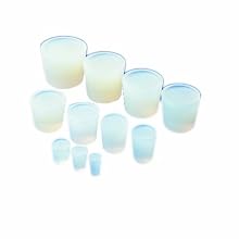 Versilic DX263006-50 Silicone European Stopper, 6.5mm Top Diameter, 3.5mm Bottom Diameter, 6D Size, 15mm Height (Pack of 50)