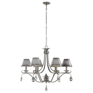 World Imports Lighting 4546-36 Azores 6-Light Chandelier, Antique Pewter by World Imports