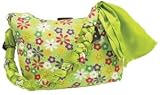 Green Purse with Flowers