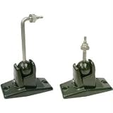 Stainless Steel Universal Speaker Mounting Kit - Black