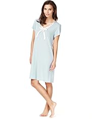 Per Una Spotted Satin Trim Swing Minishirt