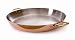 Mauviel Cuprinox Pour La Table 14-Inch Paella Pan with Bronze Handles