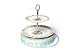 2 tier Cake Stand in a Gift Box Tea & Cake Design