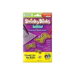 Creativity For Kids Activity Kit: Shrinky Dinks Refill Sheets