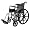 Medline Excel 1000 18 inch Seat Wheelchair with Footrest (Folding, Assembled)