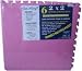 PINK 24 SQ Ft Pack foam interlocking mats anti fatigue exercise flooring safety gym multi purpose floor mat RC race track racetrack yoga pilates eva garage tradeshow booth retail