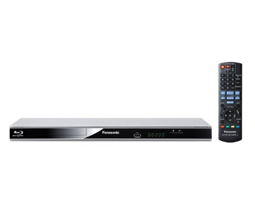 Panasonic DMP-BD75EG-S Blu-ray-Player (HDMI, Upscaler 1080p, USB) silber
