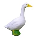 Plastic White Lawn Goose ~ Classic Union Products Yard Decoration ~ 2 feet tall ~ Made in the USA