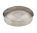 Sieves 12''D X 2-3/4''H stainless steel rim 16 mesh wire two cross-bar wire reinforce...