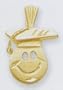 Smiley Face Charm - M434